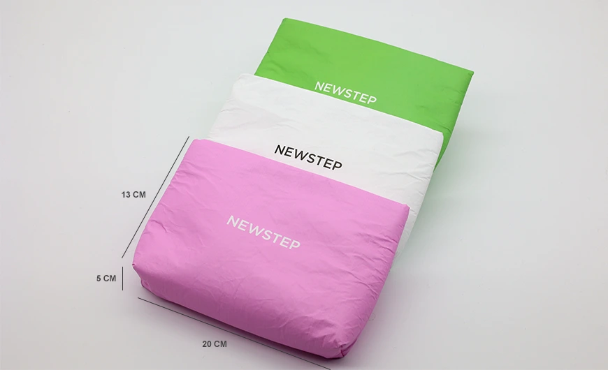 Waterproof Tyvek Paper Makeup Bags Size