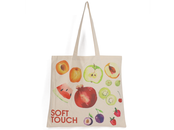 Fruit Design Soft Cotton Tote Bag