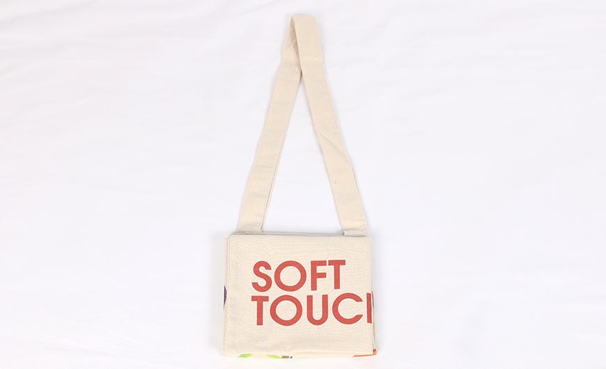Soft Cotton Tote Bag Fold