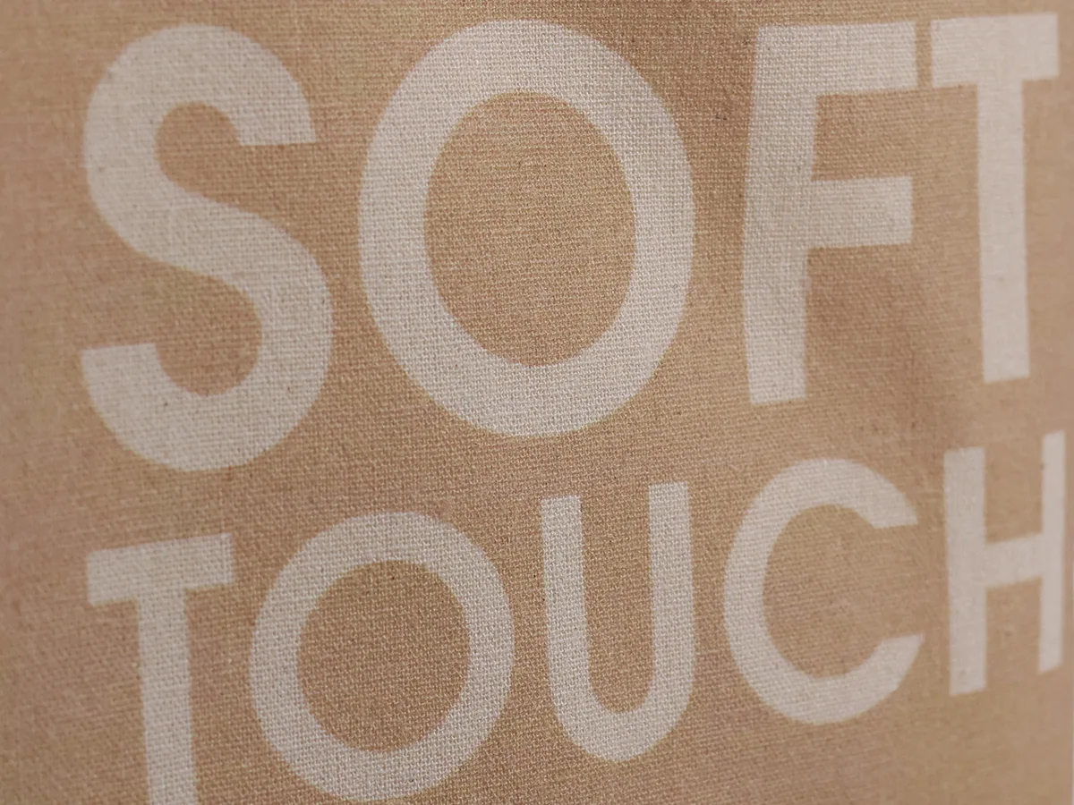 Soft Touch Cotton Tote Bag Print