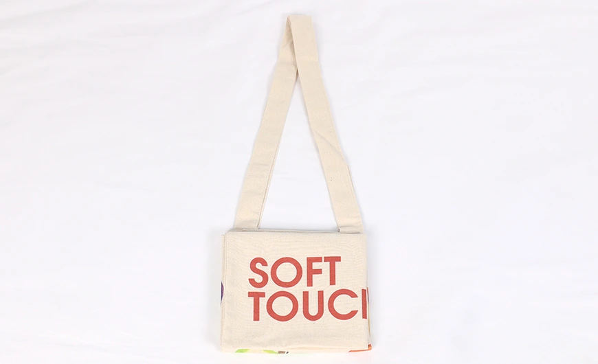 Soft Touch Cotton Tote Bag Fold