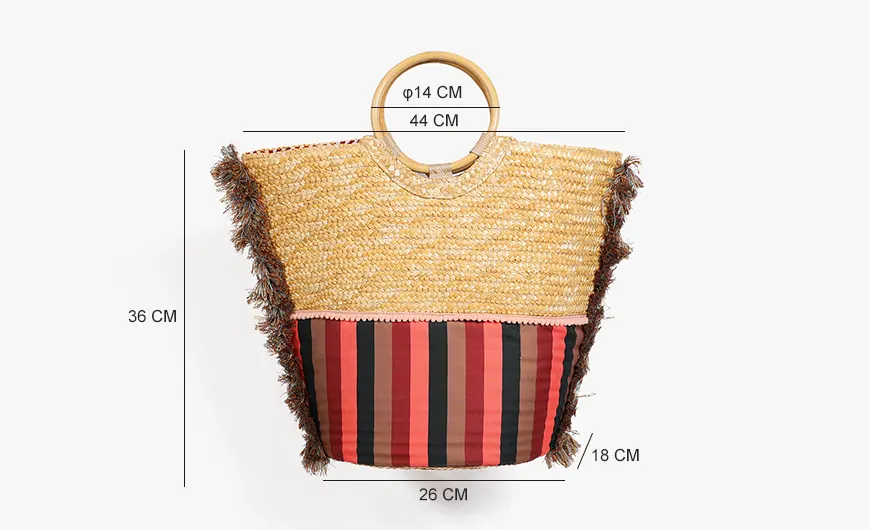Wheat Straw Bag Size