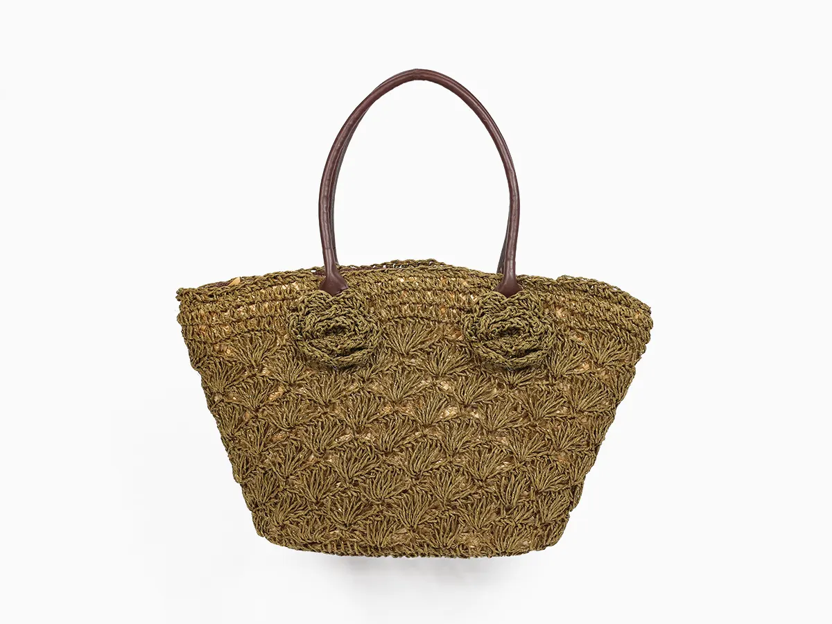 Paper straw handbags online