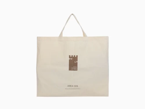 Recycled Cotton Tote Bag with Double-sided Printed