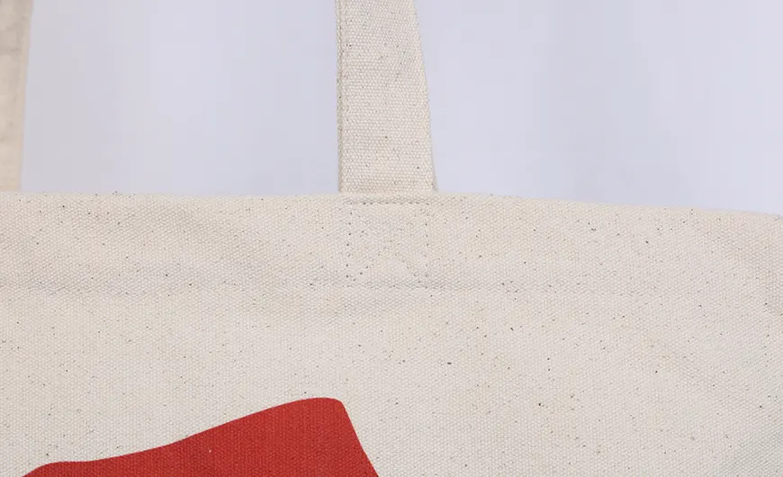 30% Recycled 340 GSM Cotton Bag Handle Sewing
