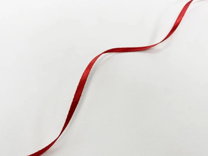 Small Red Ribbon Detail