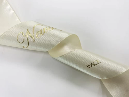 Single Sided Ribbon with Hot Stamping Logo