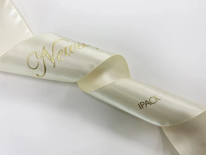 Single Sided Ribbon with Hot Stamping Logo