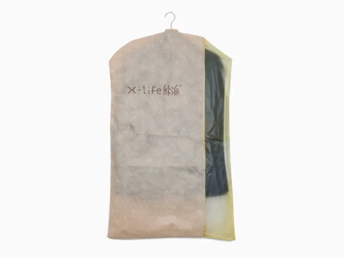 Non-woven Fabric and Clear Silica Gel Garment Bag