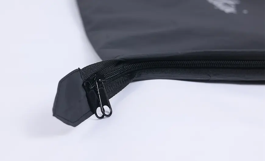 PEVA and Non-woven Garment Bag Bi-Fold Zip