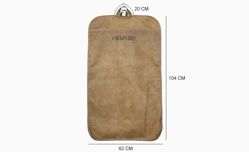 Luxury Leather Garment Bag Dimension Size