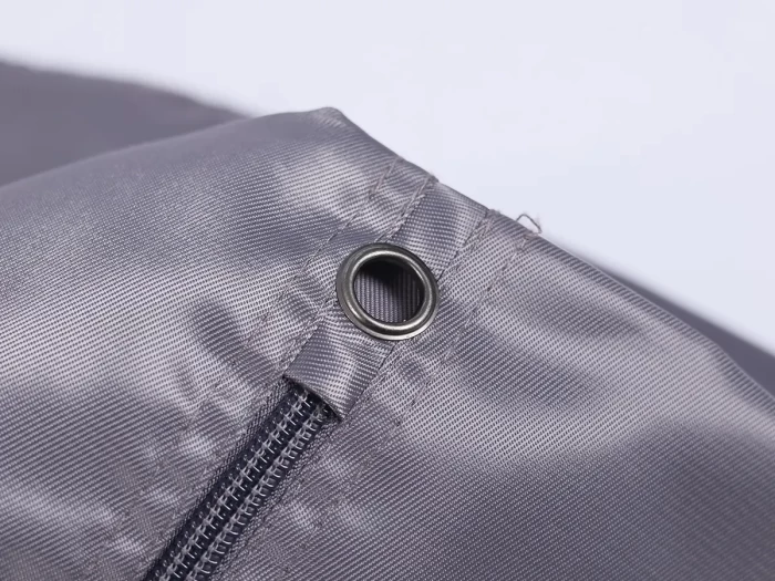 Polyester Suit Cover Bag Metal Ring