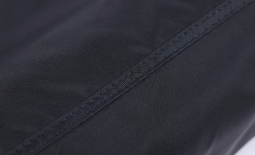 Black Garment Suit Bag with White Logo - Newstep