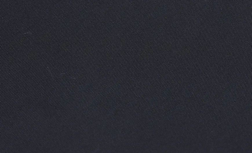Black Garment Suit Bag Polyester Fabric Detail