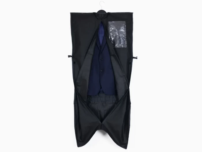 Black Polyester Garment Bag Put Suit