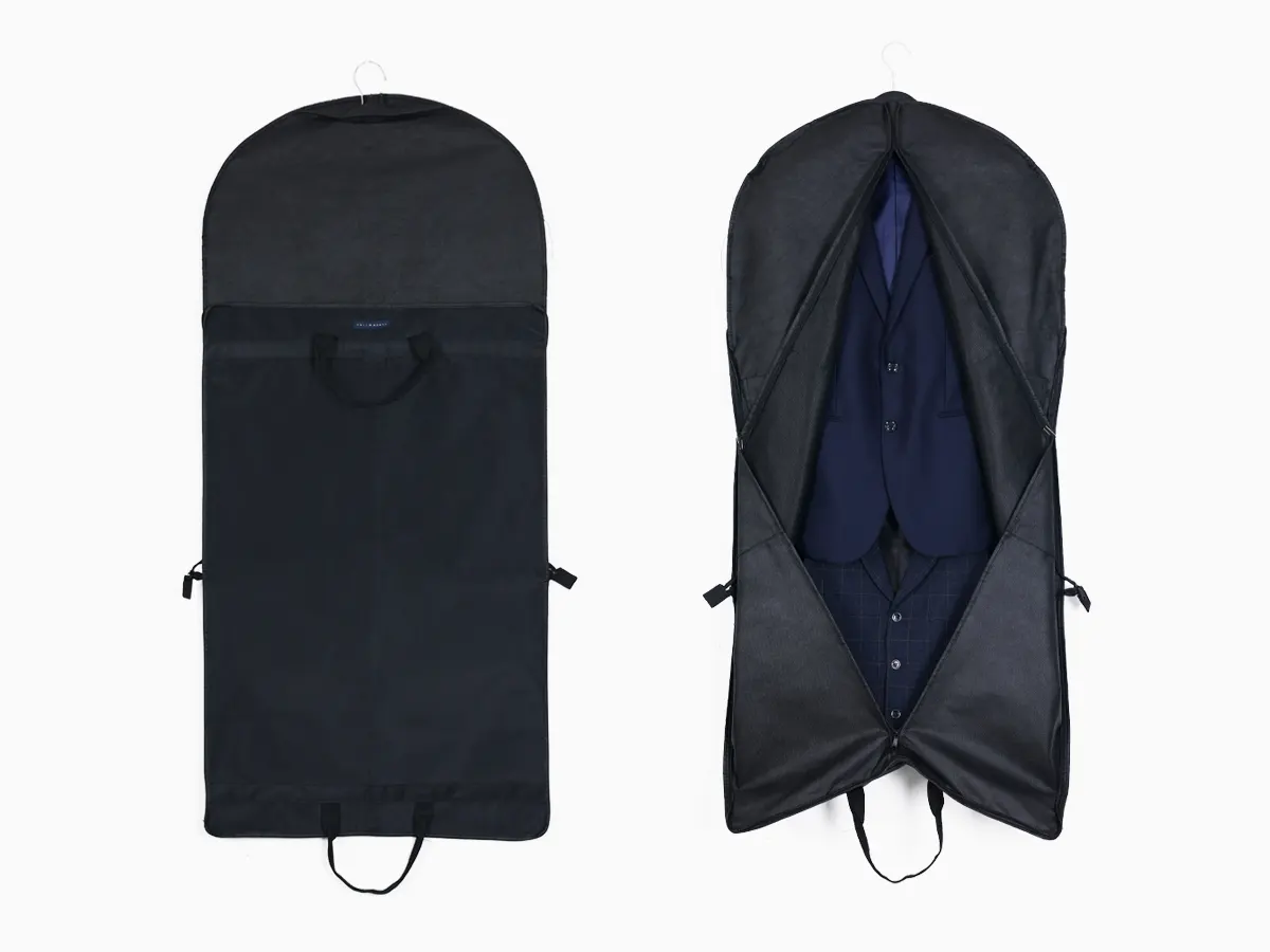 High Quality 600D Nylon Garment Bag with Bi-Fold Zip
