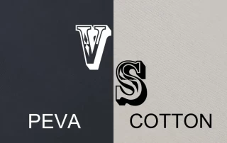 PEVA VS Cotton of Fabric