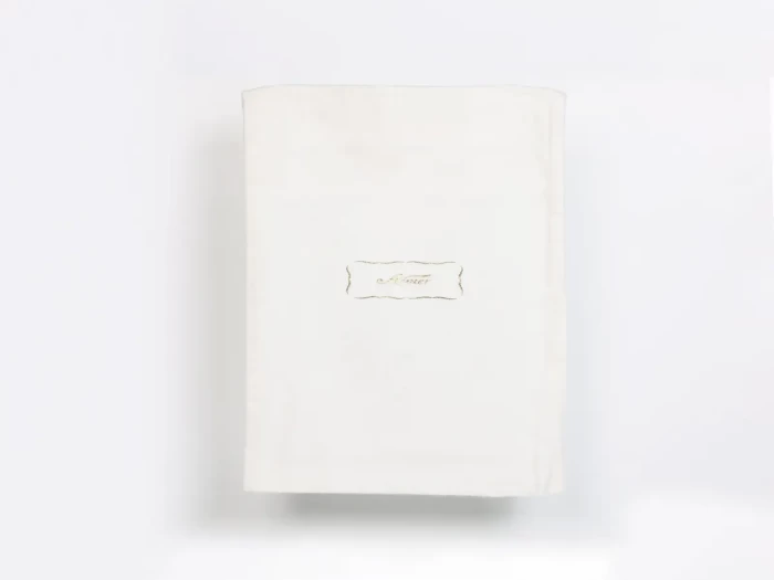 Luxury Underwear Cotton Flannel Cover Bag Fold Display