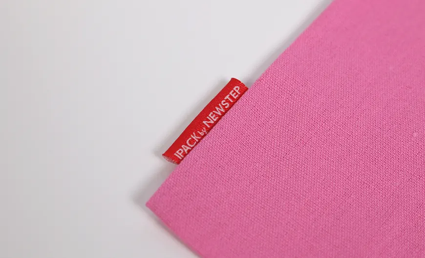 Pink Cotton Bag Sewing Logo