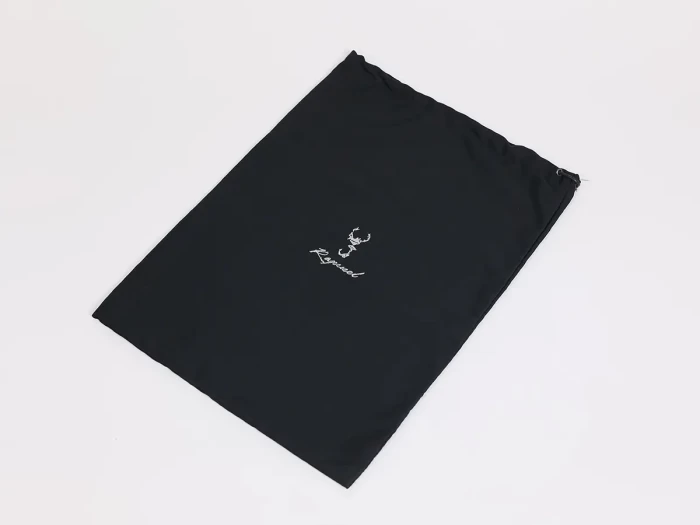 Silk Cotton Drawstring Bag Fold