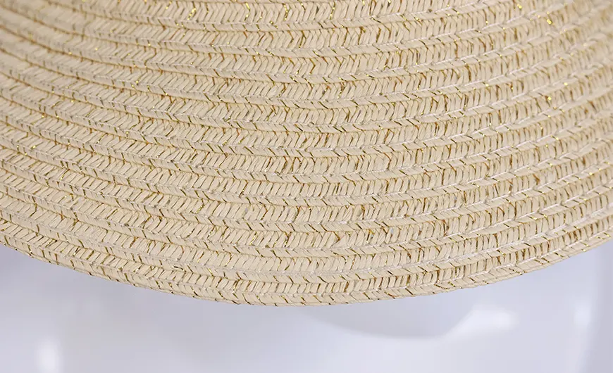 Straw Cloche Hat Material Detail