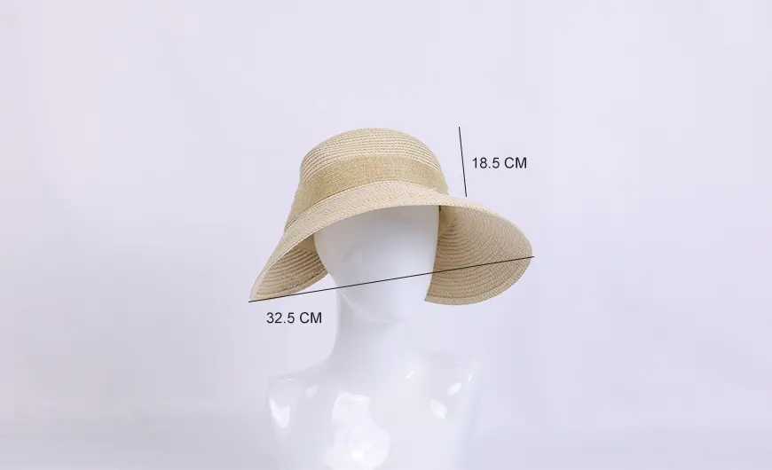 Beach Straw Fisherman's Hat Size