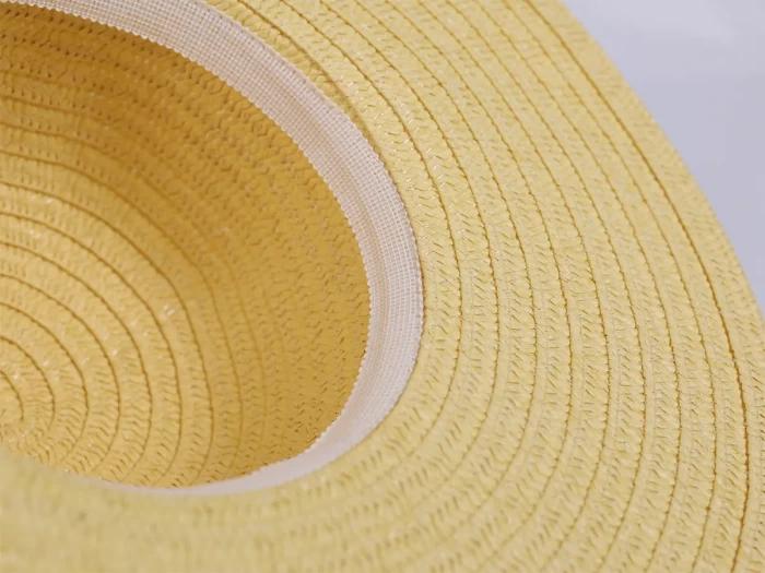 Foldable Roll Up Beach Straw Hat Lining