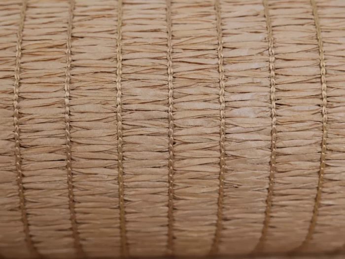 Paper Straw Carpets Woven Stripe Details