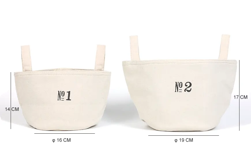 High Quality Round Cotton Bag Each Size