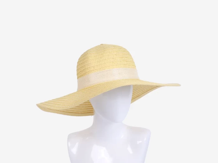 Foldable Roll Up Beach Straw Hat Display