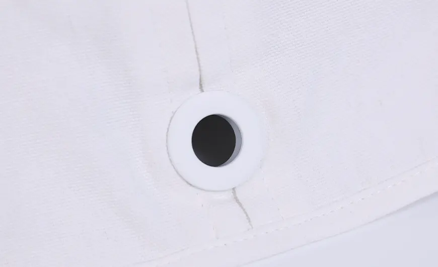 High Quality Cotton Garment Bag White Grommet