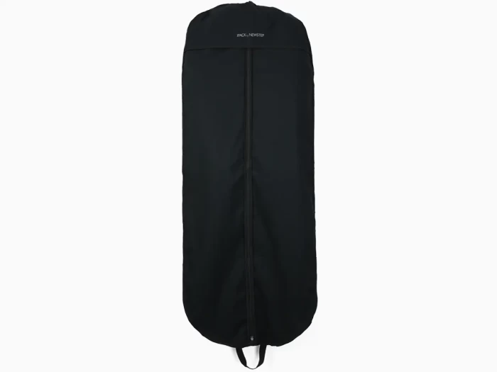 Luxury Black Cotton Long Dress Garment Bag