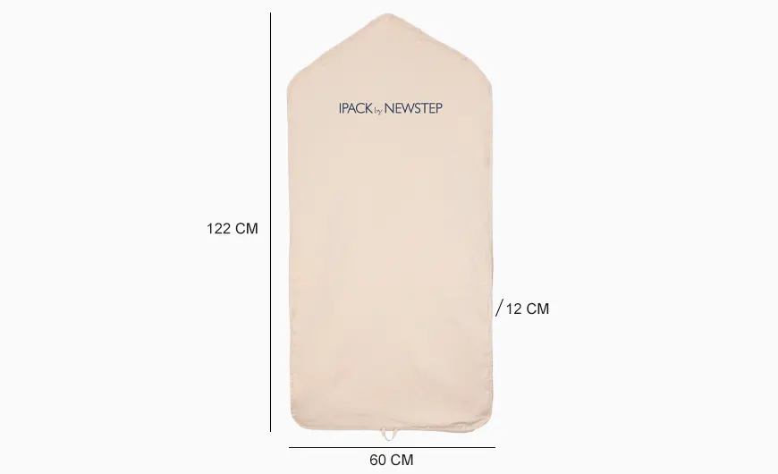 Luxury Cream Cotton Garment Cover Bag Size