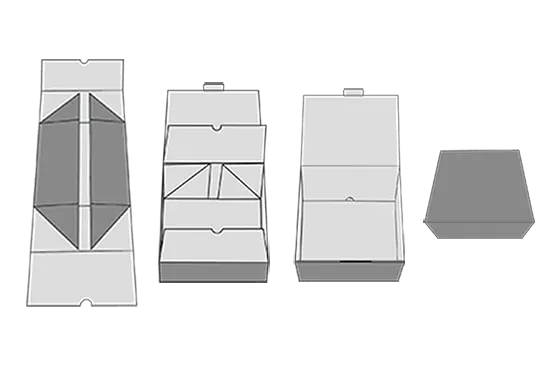 Folding Boxes Structure