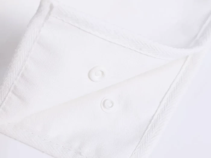 High Quality Business Women Cotton Garment Bag Snap Button