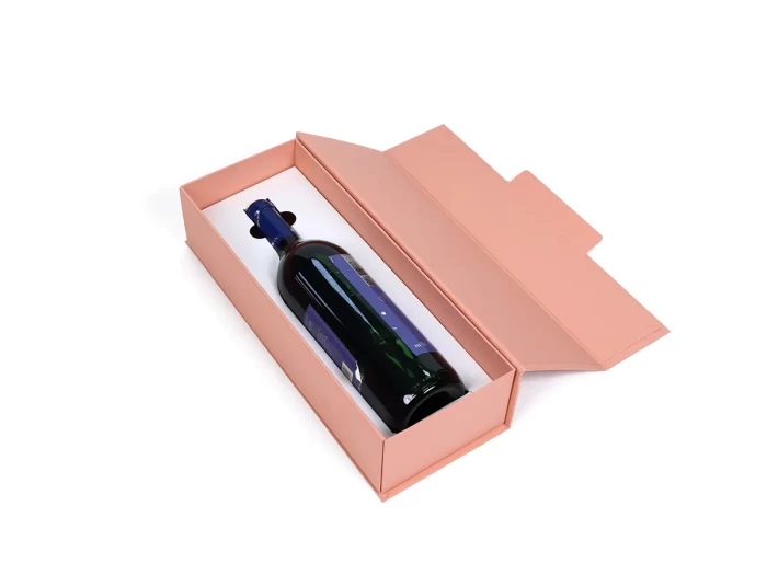 Premium Sherry Wine Folding Gift Box Fixed Bottle