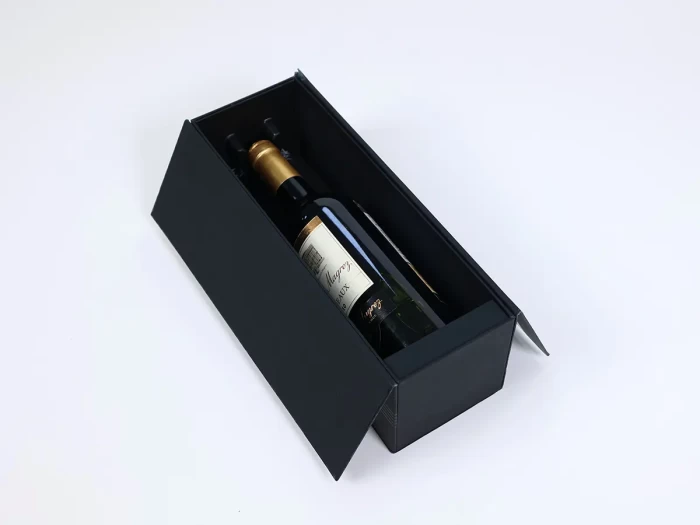 Luxury Wine Soft Touch Gift Boxes Magnetic Closure