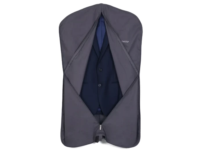 Luxury Cotton Business Suit Cover Bag Open