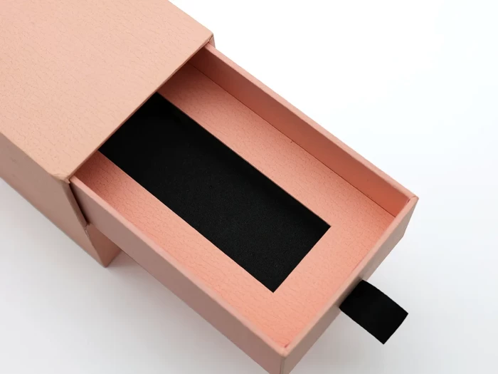 High Quality Cosmetic Both Sides Drawer Box Lining Detail