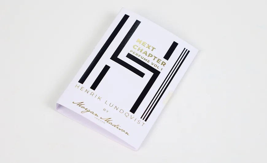 Luxury Perfume Sample Card