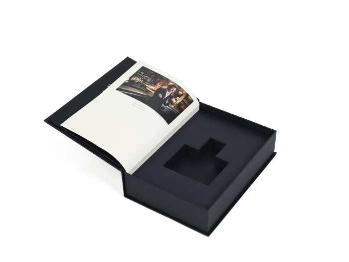 Luxury Book Shape Perfume Gift Boxes Open