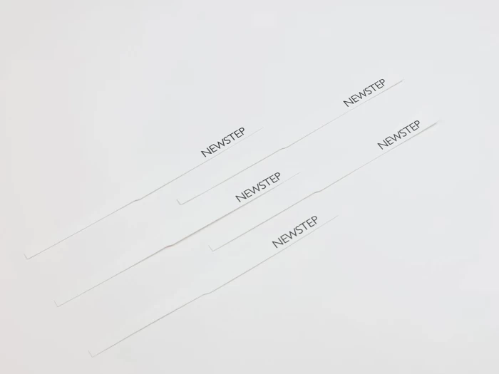 Natural White Paper for Fragrance Test Strips Display