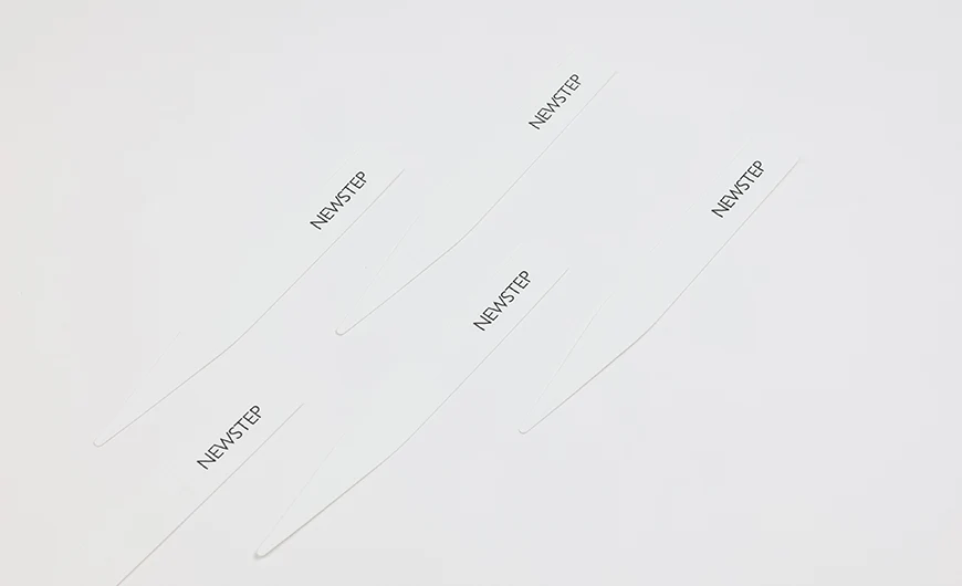 Pure White Foldable Fragrance Test Widen Strips Detail