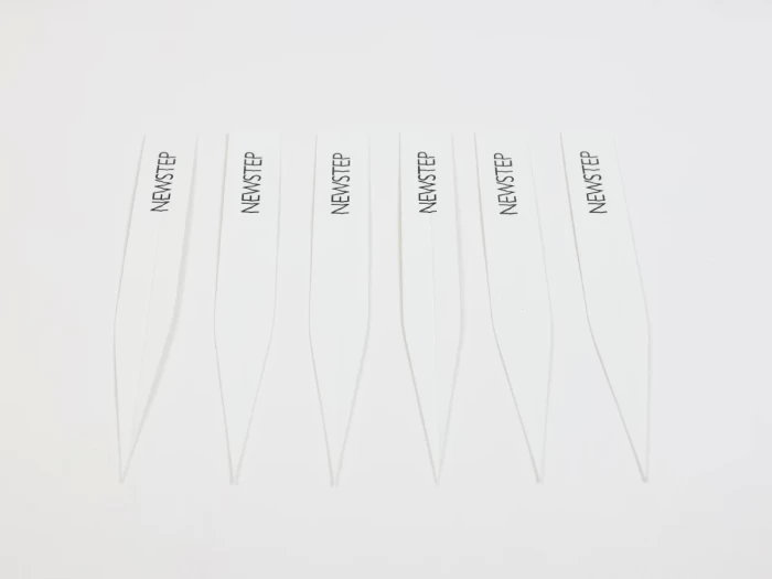 Pure White Foldable Fragrance and Perfume Test Strips Display