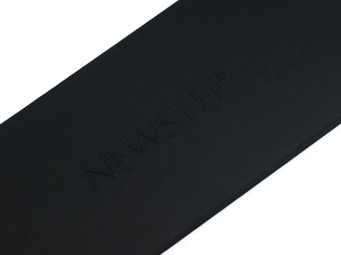Luxury Elegant Black Fragrance Test Strips Embossing Logo