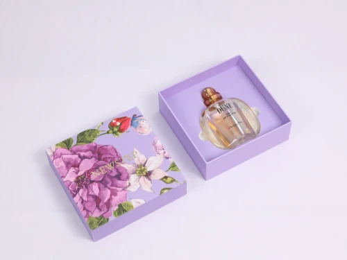 Luxury Sublimation Printing Velvet Paper Perfume Box