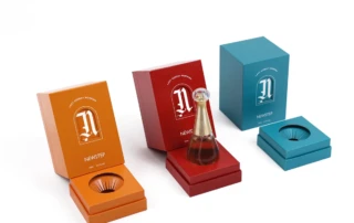 Caixas de Perfume de Luxo com Logo Vazado
