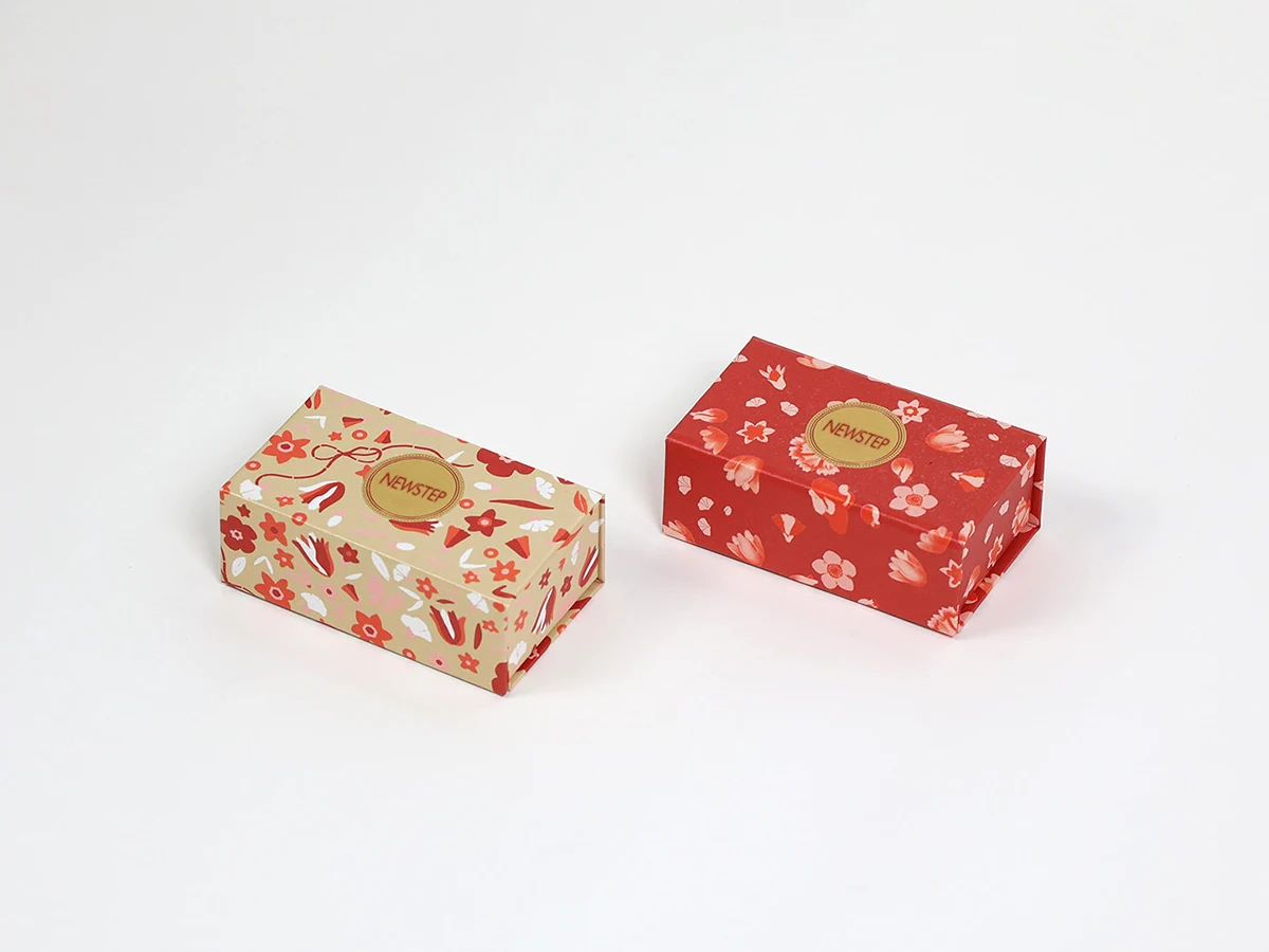 2 Pieces Chocolate Drawer Boxes Closure