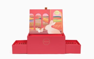 Juego de chocolate de lujo Cajas de regalo con expositor Apertura