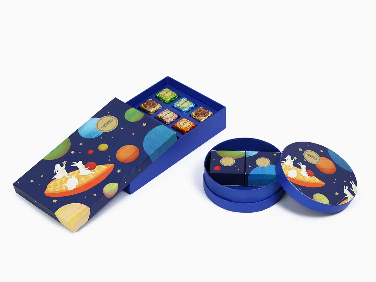 Holiday Chocolate Rigid Gift Boxes Set